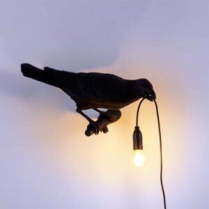 SELETTI-BIRD-LAMP-BLACK-LOOKING-RIGHT-1-STILLUCE-STORE-BERGAMO