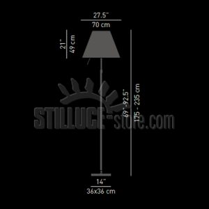 Luceplan Grande Costanza Terra con Dimmer D13G t. - immagine 3