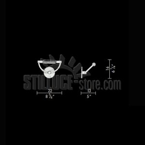 Cini e Nils Gradi Mini Parete Cromo - immagine 2