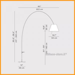 Luceplan Lady Costanza Terra con Dimmer D13 E d. - immagine 6