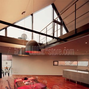 Artemide Nur Sospensione E27 Grigio Antracite - immagine 2