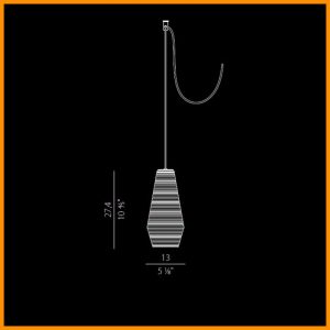 Panzeri Olivia Sospensione senza rosone - immagine 3