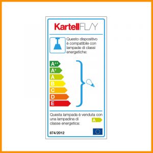 Kartell FL/Y 9038 BB Bianco Opaco - immagine 4