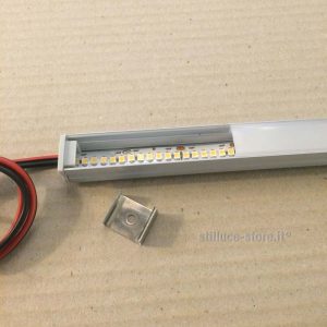 Novalux Barra LED a cm. 19,2W al mt. 3000K IP20 profilo H.16 - immagine 2