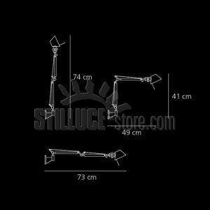 Artemide Tolomeo Micro Parete Colorata - immagine 4