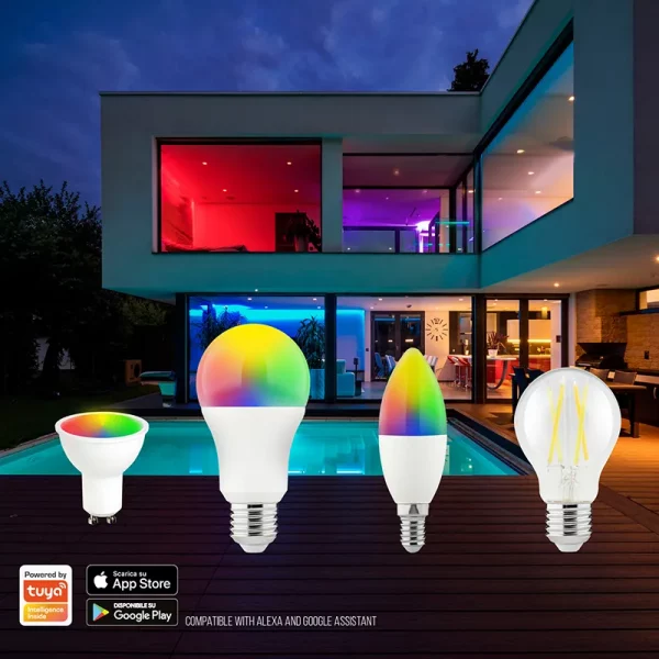 Lampadina LED E27 Goccia Smart Tunable White – Stilluce Store